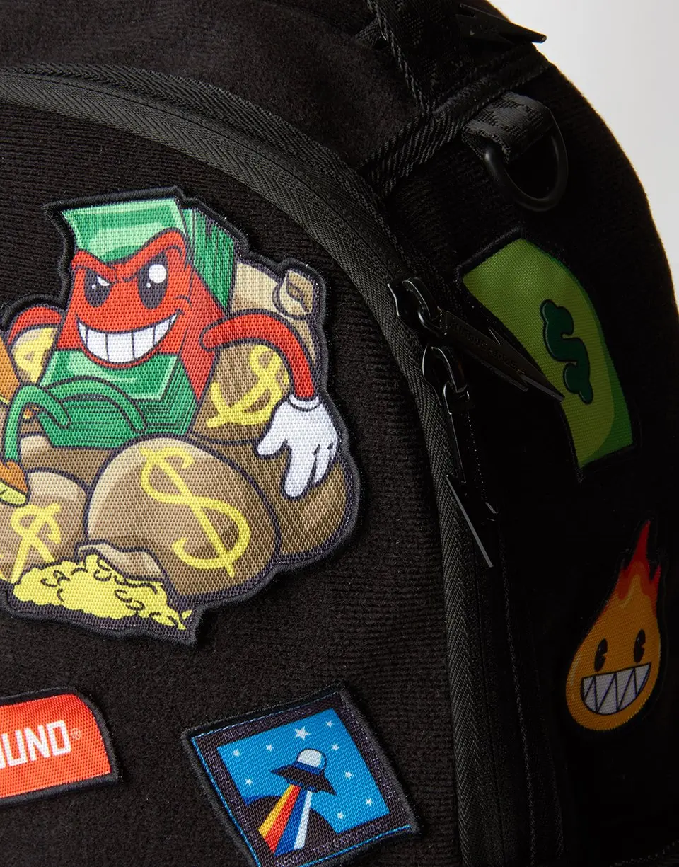 THE 32 REMOVABLE PATCHES VELCRO BACKPACK - Image 10