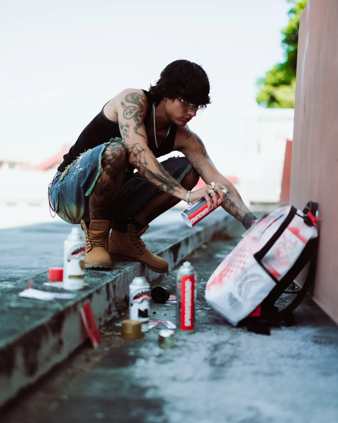 GRAFFITI ARTIST - DESIGN YOUR OWN BACKPACK - 9 STENCILS INCLUDED - Image 14