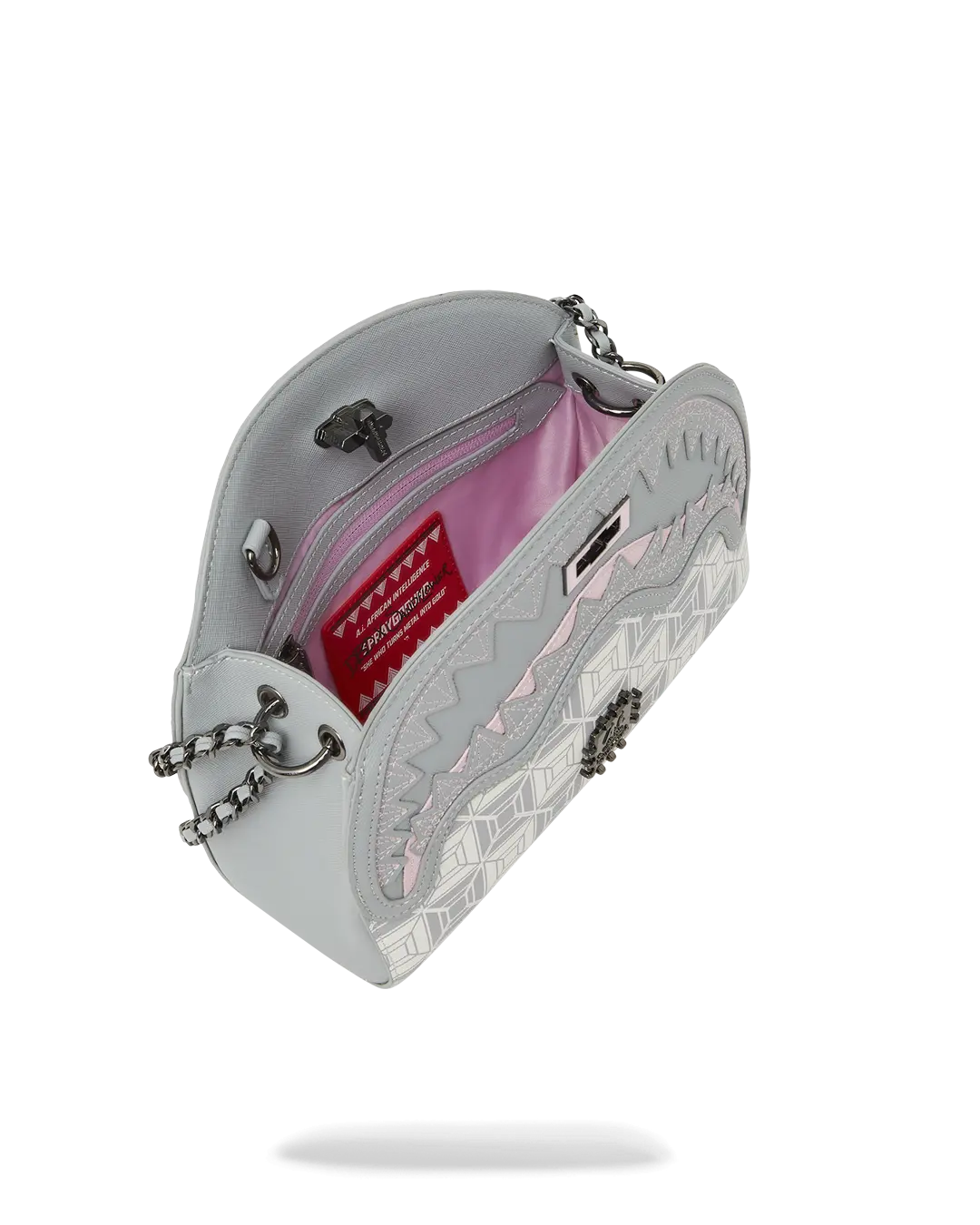 A.I.8 AFRICAN INTELLIGENCE BOOKED & BUSY SHARK HANDBAG - Image 11