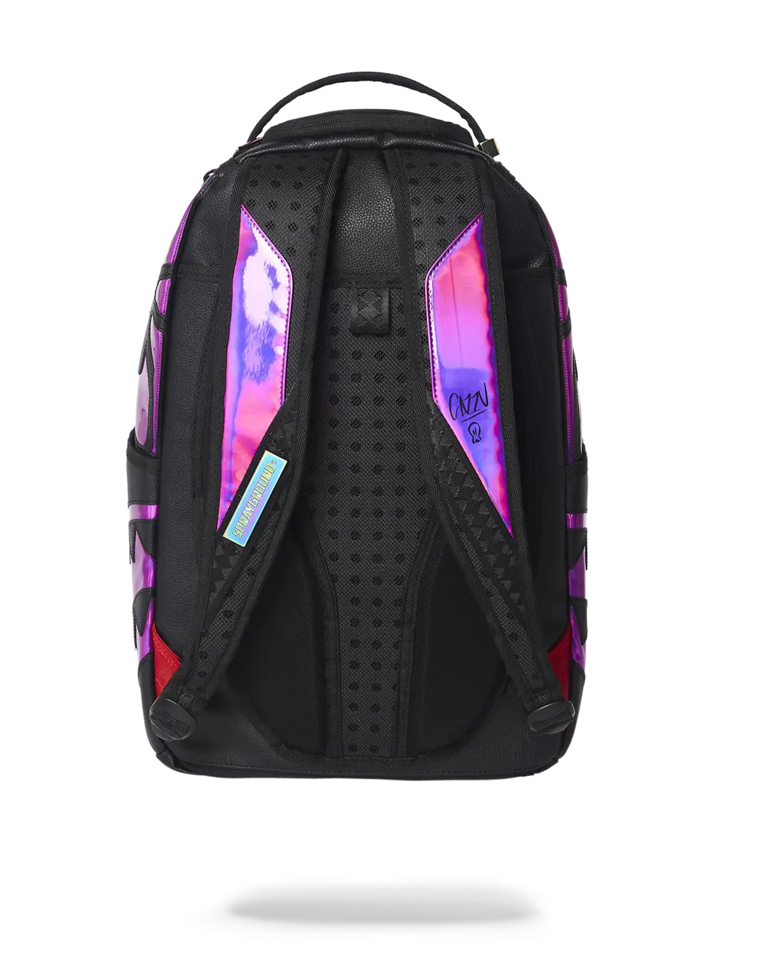 CAZZU IRIDESCENT CUT & SEW SPIDER SKULL SHARK BACKPACK (DLXV) - Image 9