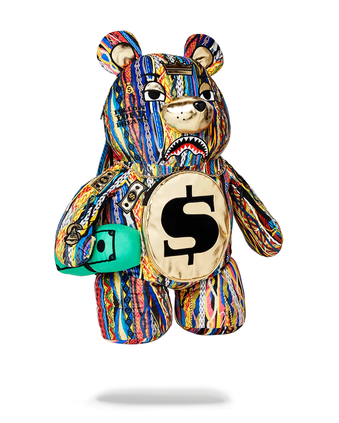 THE GOLDEN AGE MONEYBEAR TEDDYBEAR BACKPACK - Image 3