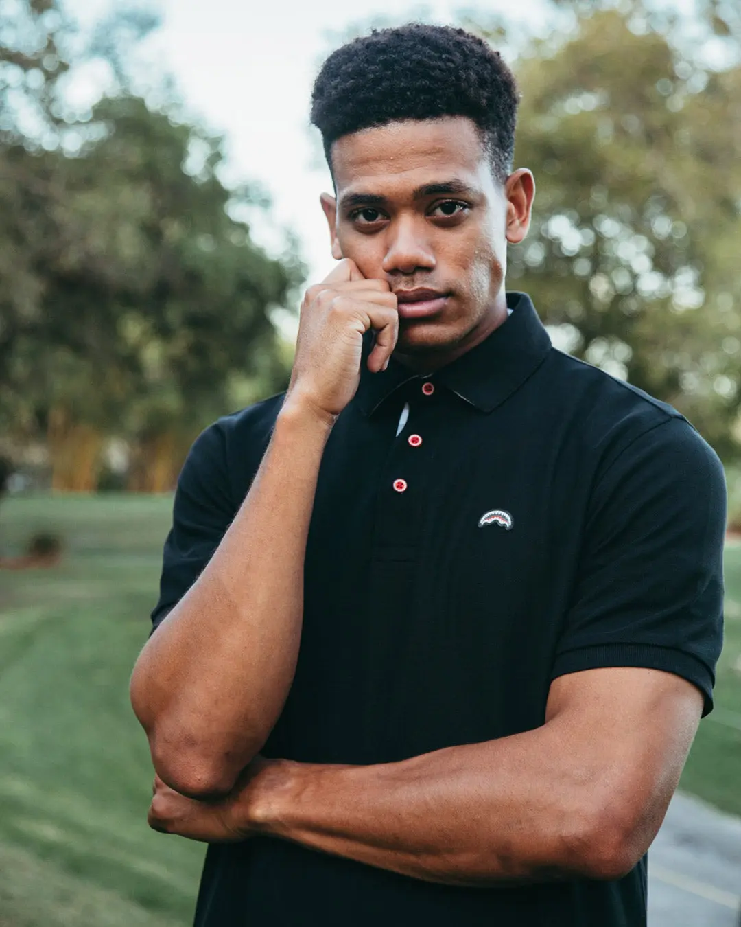 ROSE ALL DAY PIMA COTTON MADE IN PERU POLO - Image 8