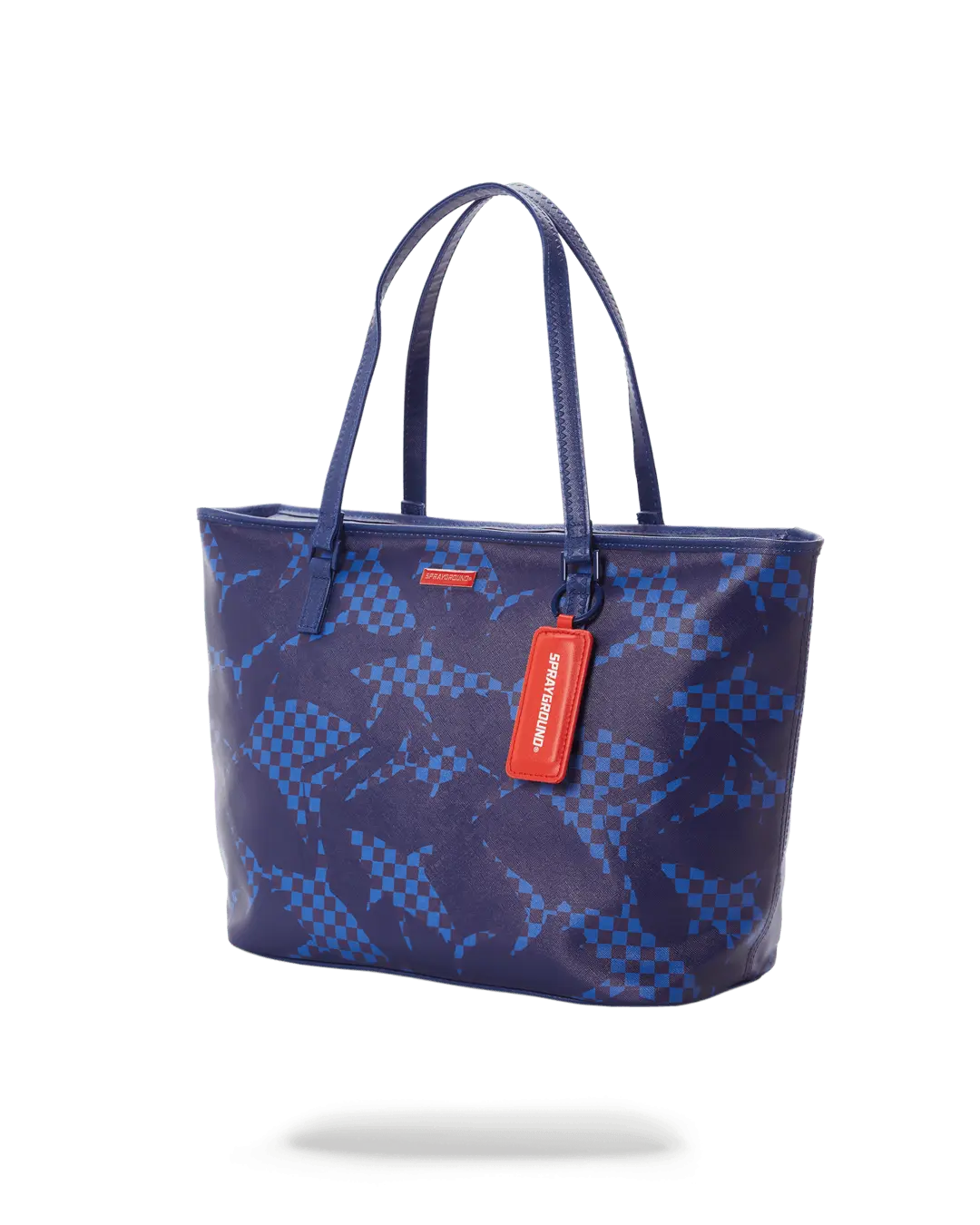 SHARK CHECK (BLUE) TOTE - Image 3