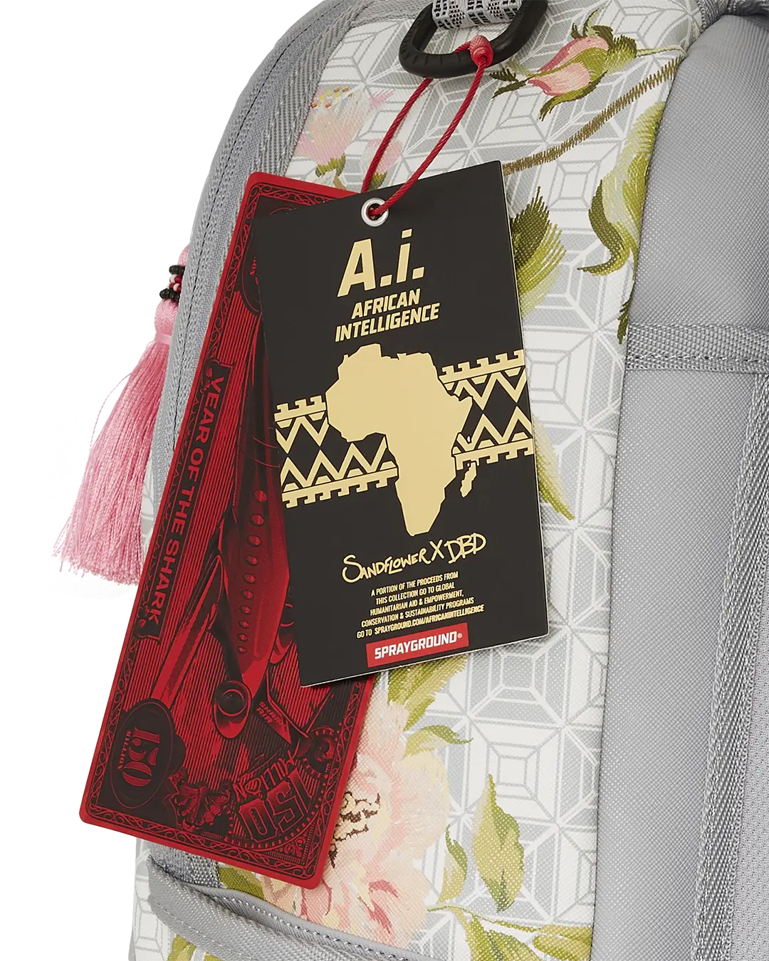 A.I. AFRICAN INTELLIGENCE ELEGANT ENERGY BACKPACK - SANDFLOWER COLLAB - Image 14