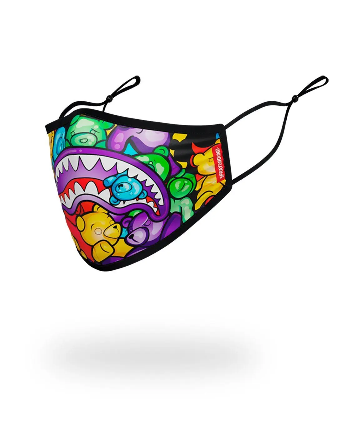 ADULT GUMMY LIPS FORM FITTING FACE MASK - Image 2