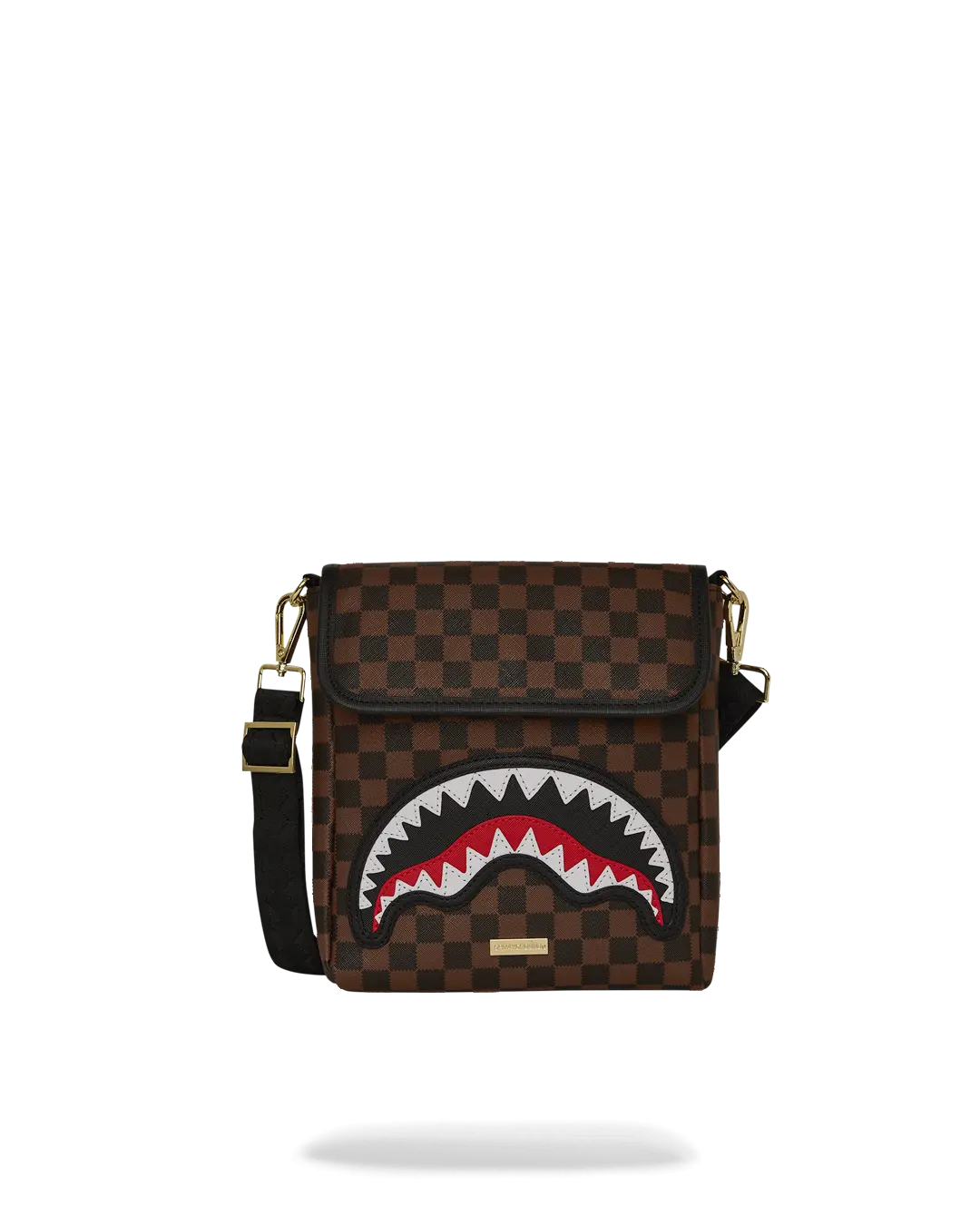 SAWTOOTH SHARKS IN PARIS MESSENGER SLING