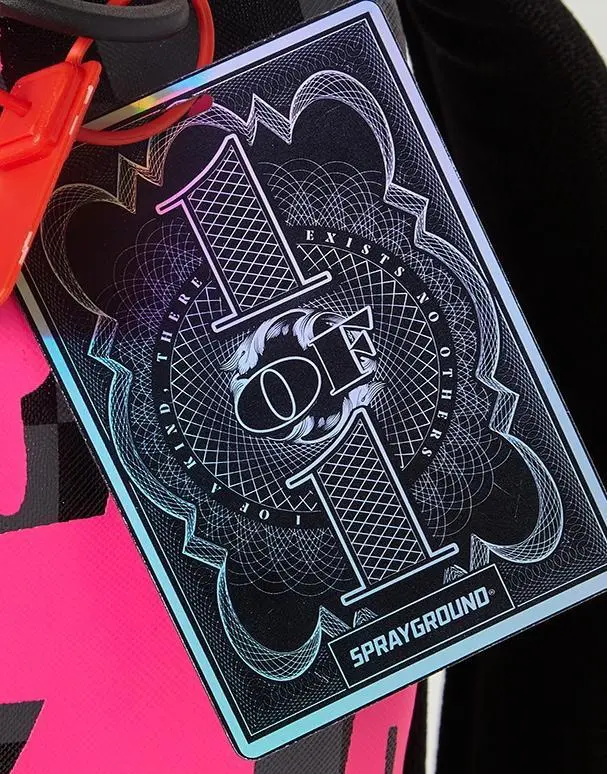 BLUE MIRROR REFLECTIVE SPLAT BACKPACK (ONE OF ONE) - Image 2