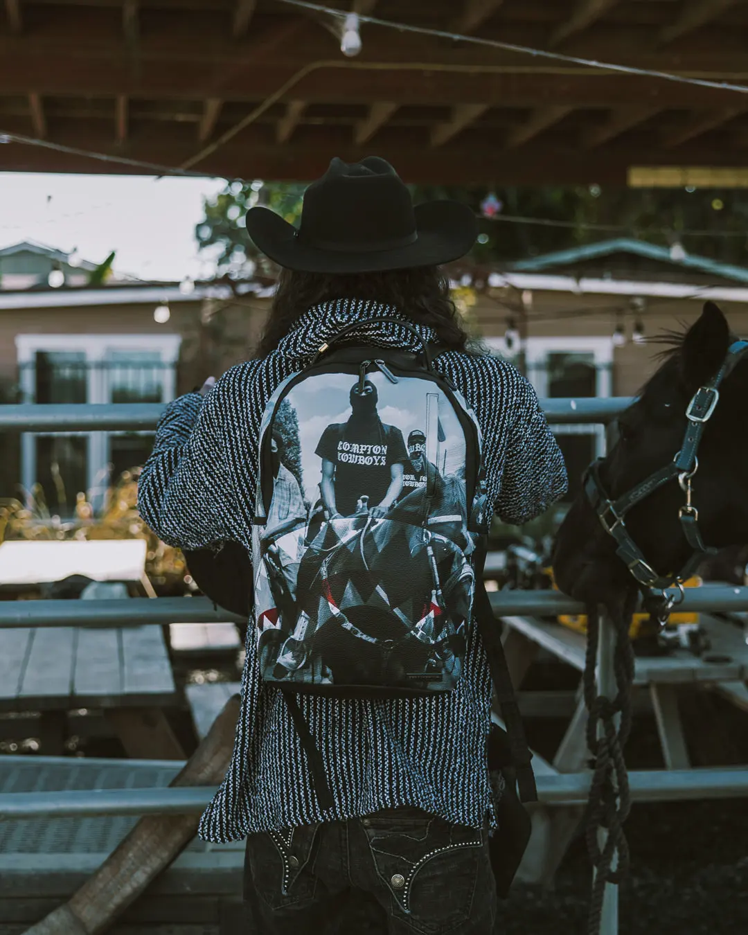 COMPTON COWBOYS RIDE ALONE BACKPACK - Image 4
