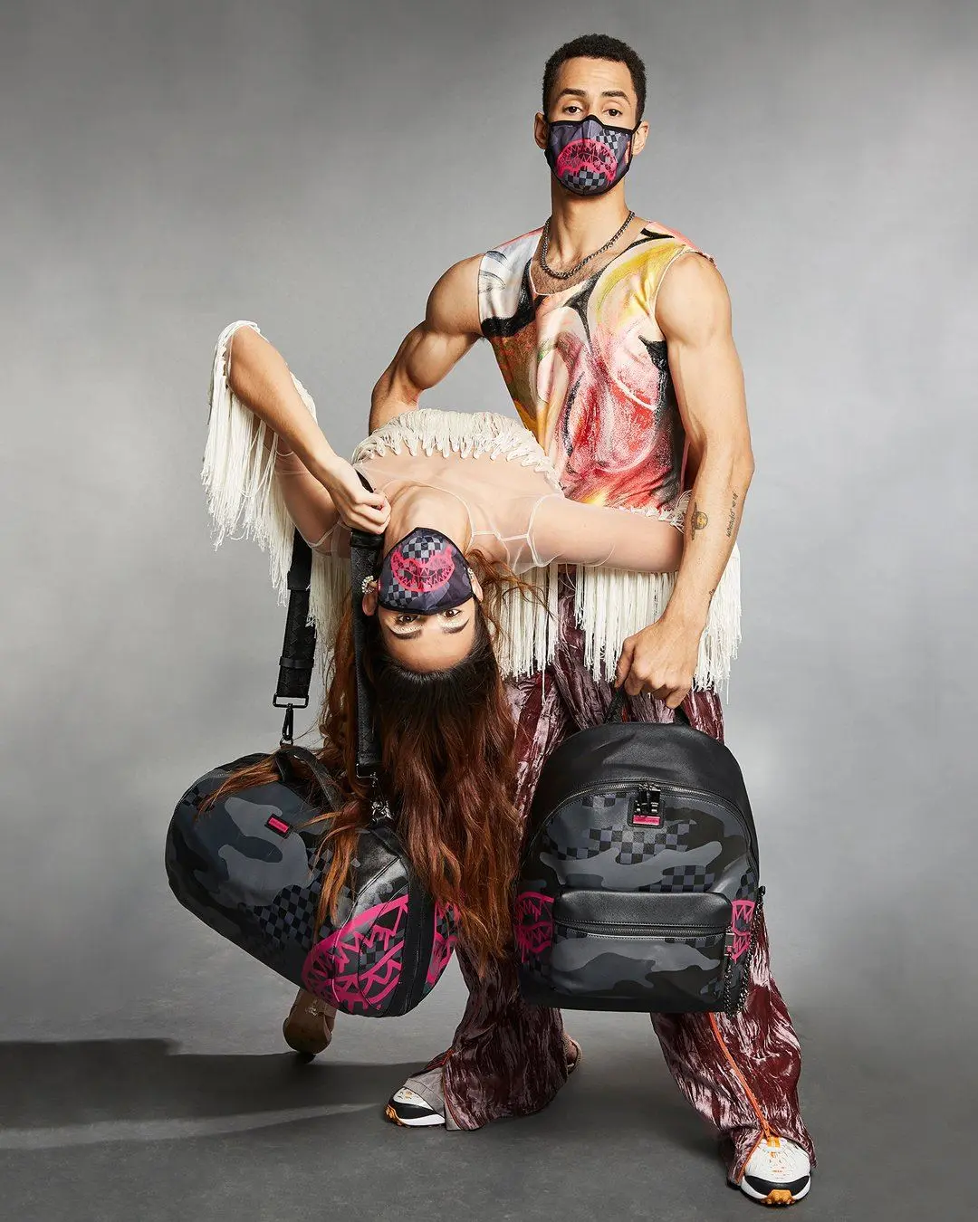 3AM PINK DRIP FACE MASK - Image 7