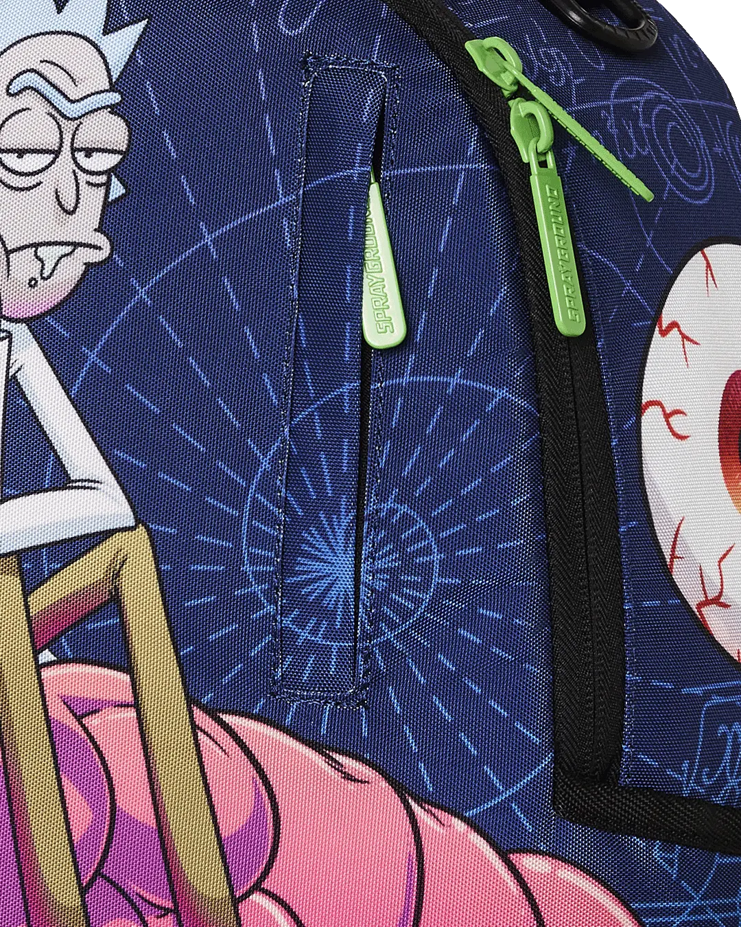 RICK AND MORTY BRAIN SHARK DLXR BACKPACK - Image 6