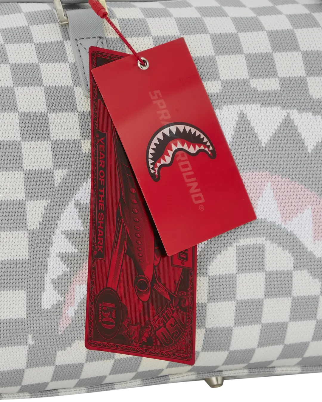KNIT SHARKS IN PARIS IN CREAM MINI DUFFLE - Image 14