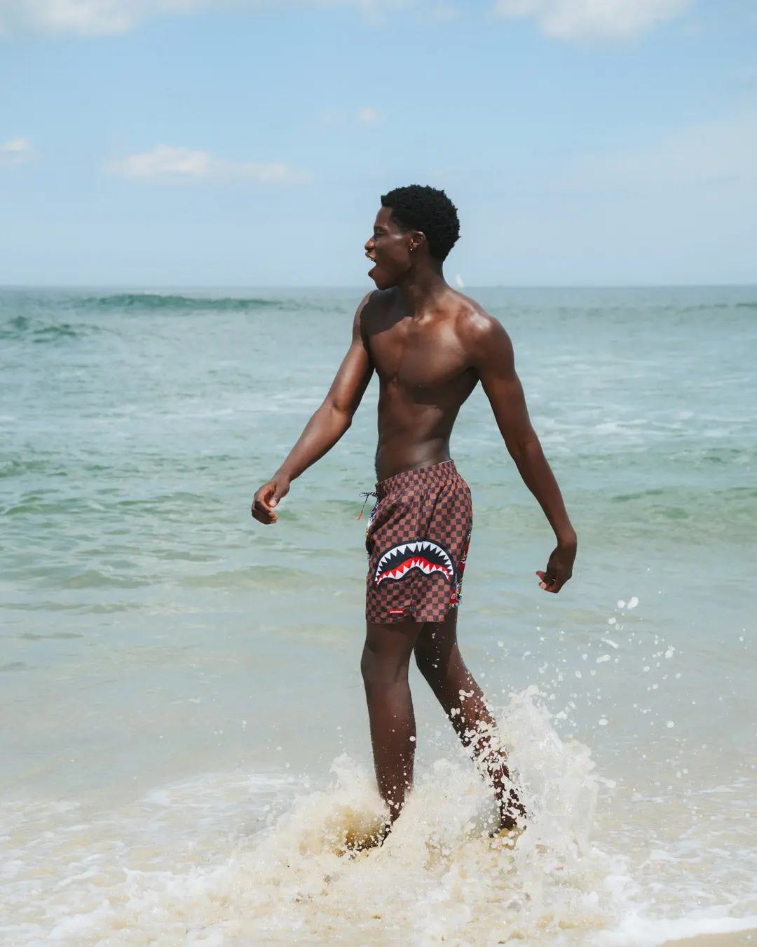 STICKER CREW SWIM SHORTS - Image 2