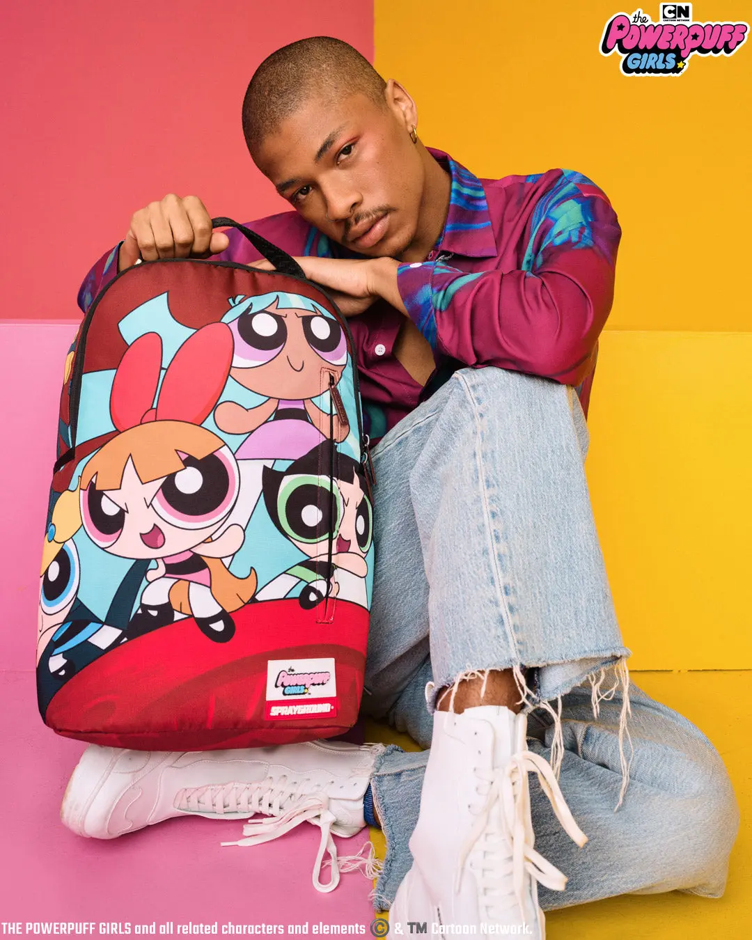 POWERPUFF GIRLS NEVER BACK DOWN BACKPACK - Image 2