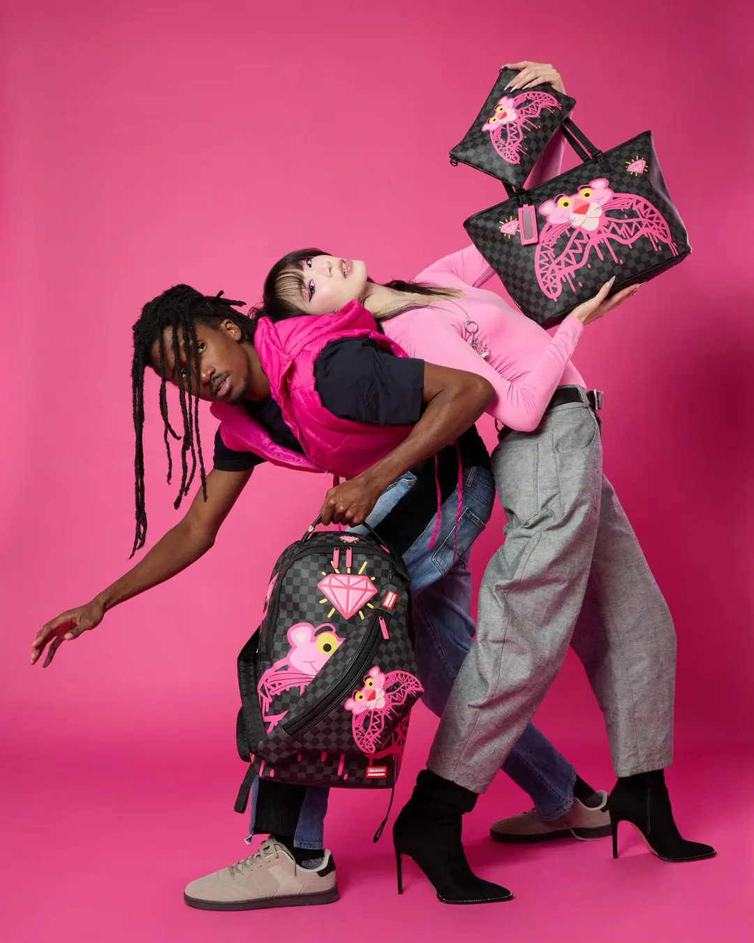 PINK PANTHER DIAMOND SHARK SAVVY CROSSBODY - Image 6