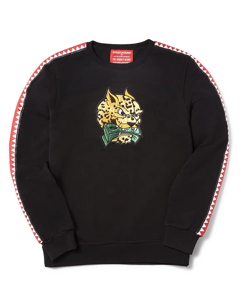 SHARKTRACK TIGER MONEY CREWNECK