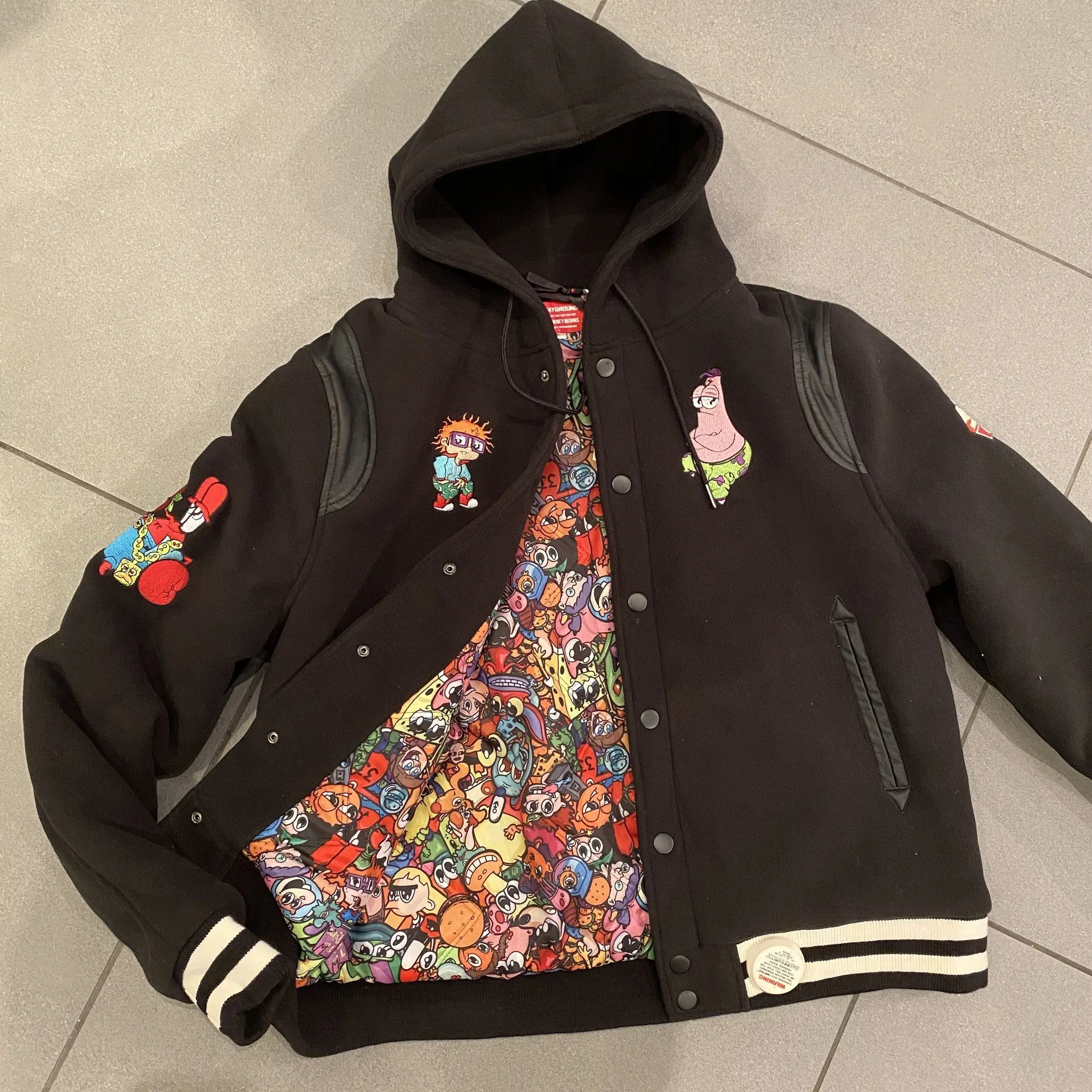 NICK ANIME VARSITY JACKET - Image 6