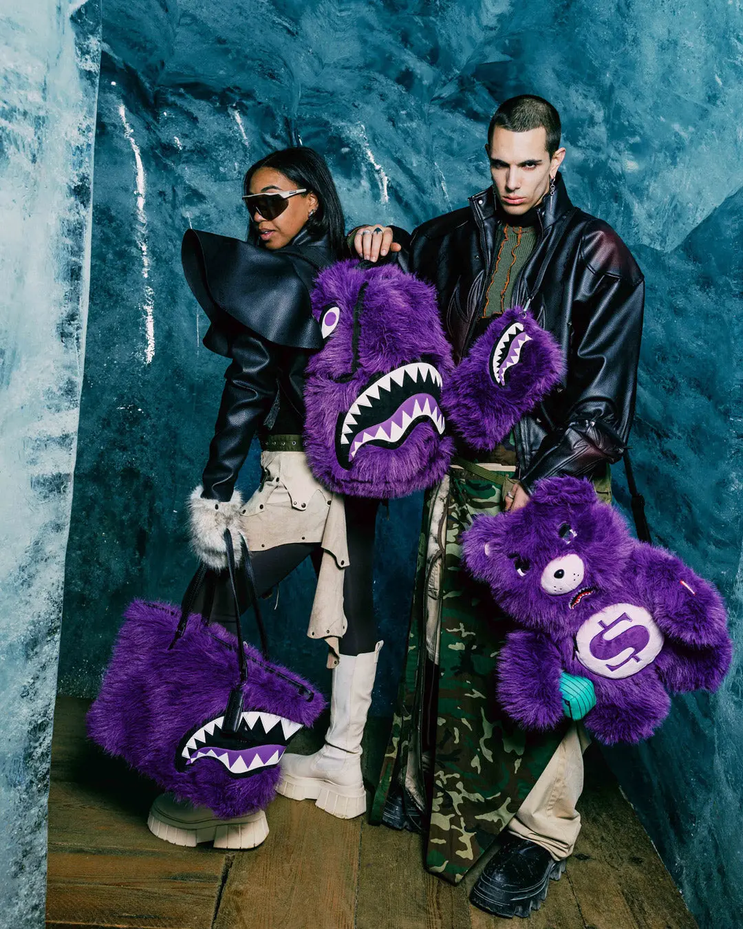 FURZILLA SHARK (PURP) BACKPACK - Image 10