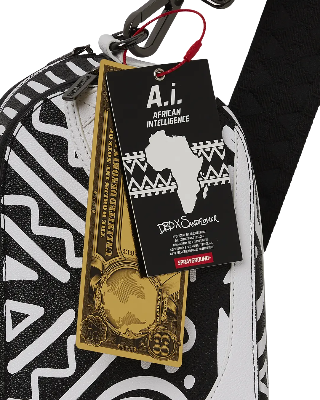 A.I.8 AFRICAN INTELLIGENCE - ORIGIN STORY BACKPACK SLING - Image 8