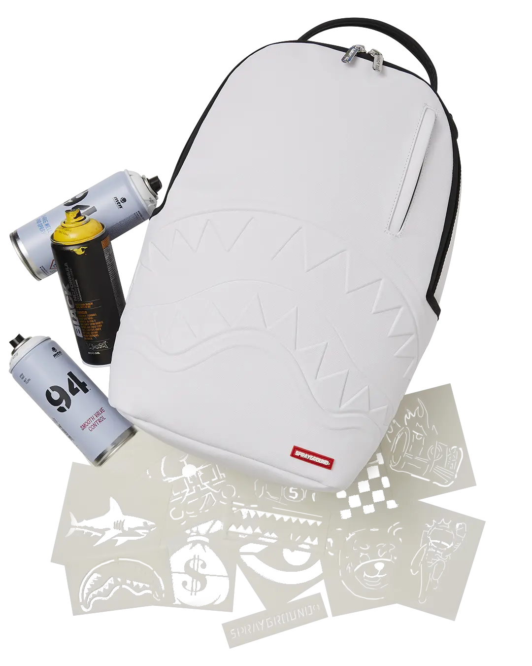 GRAFFITI ARTIST - DESIGN YOUR OWN BACKPACK - 9 STENCILS INCLUDED - Image 22