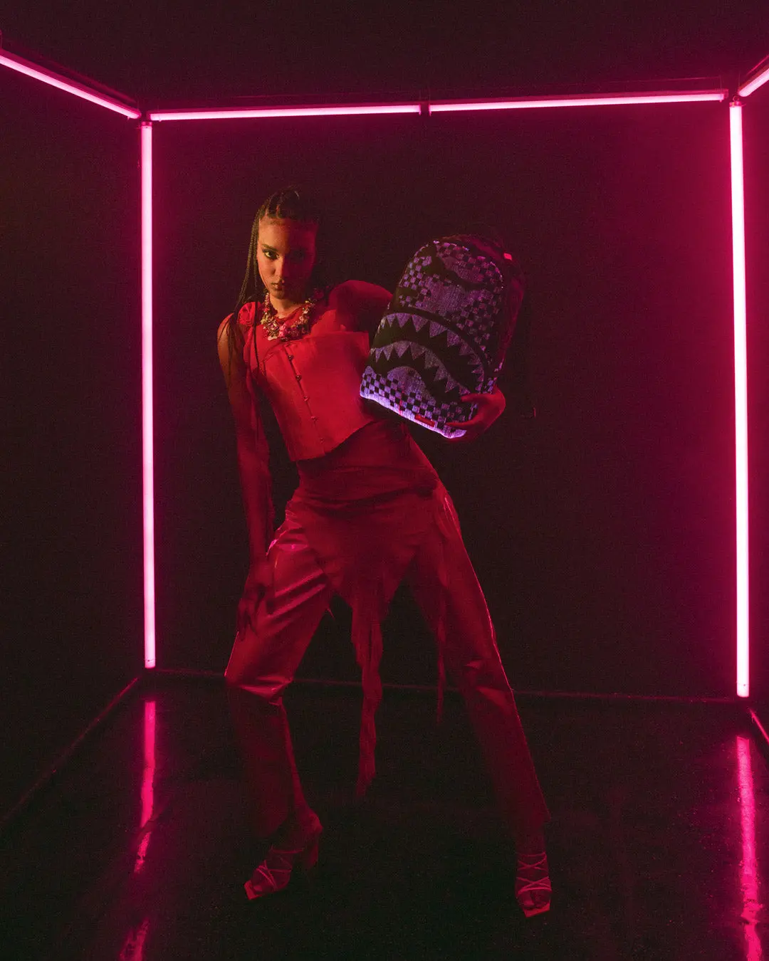 FIBER OPTICS 3AM THE PARTY NEVER STOPS BACKPACK - Image 21