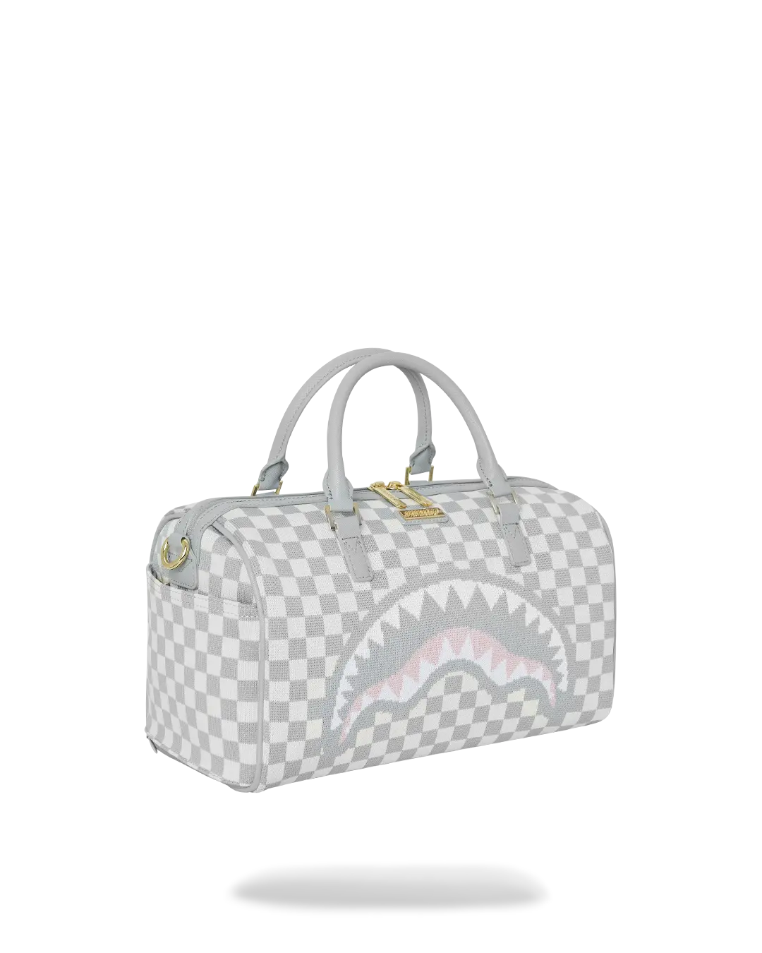 KNIT SHARKS IN PARIS IN CREAM MINI DUFFLE - Image 3