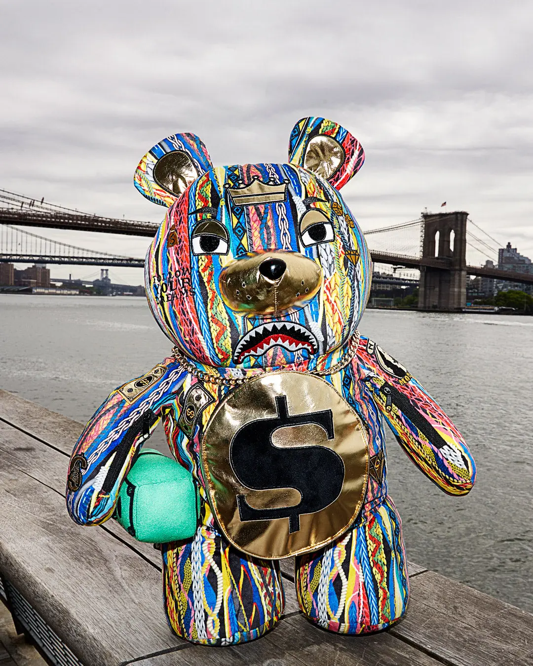 THE GOLDEN AGE MONEYBEAR TEDDYBEAR BACKPACK - Image 4