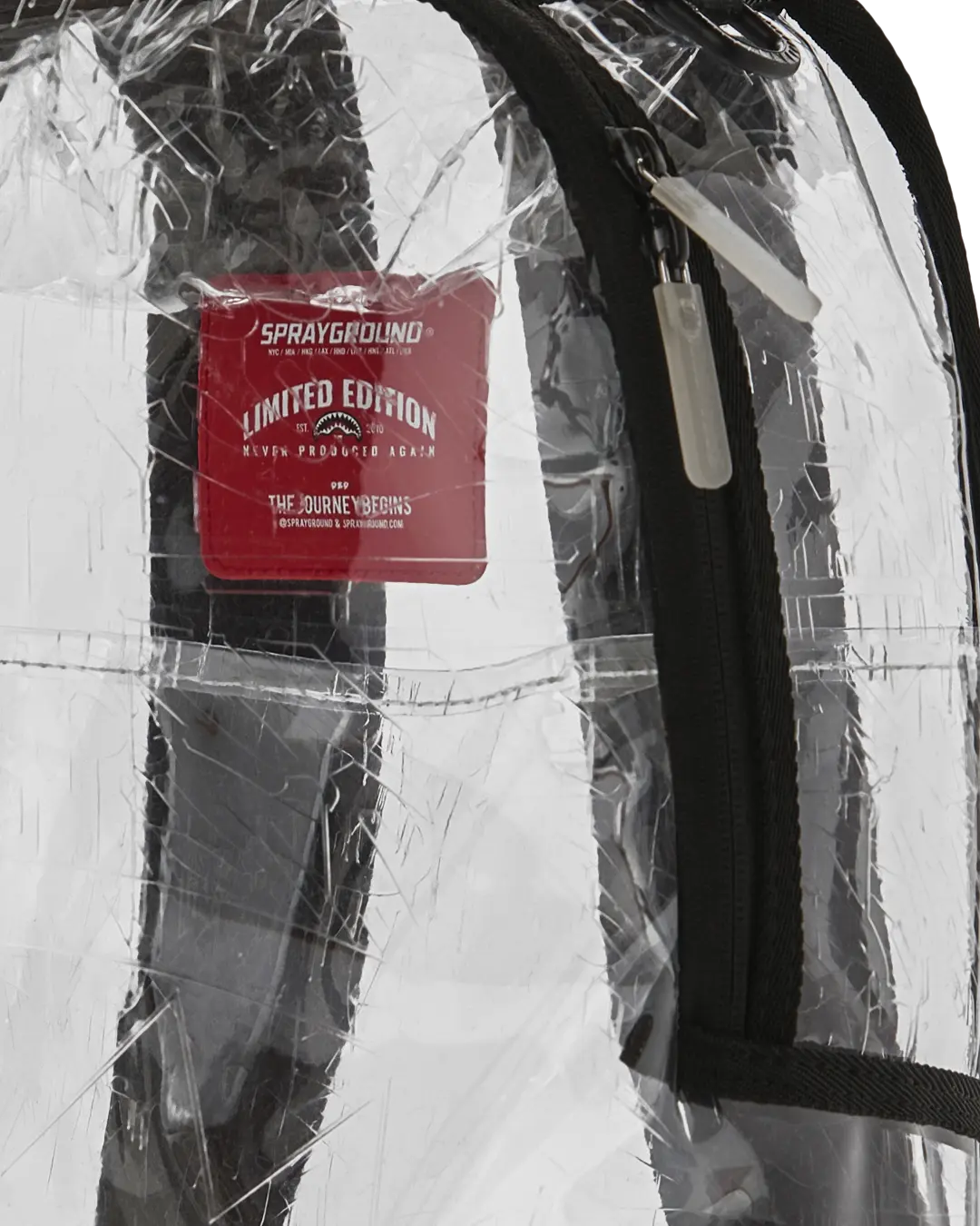 FULLY CLEAR EMBOSSED BOSS BACKPACK - Image 8