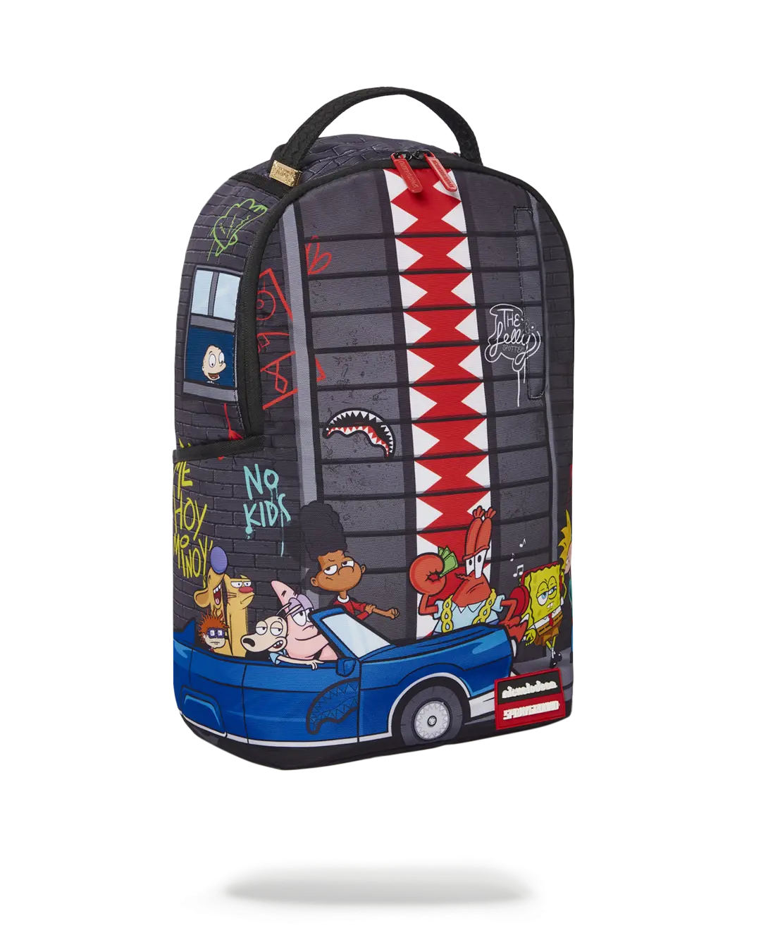 90s NICK VERTICAL SHARK BACKPACK (DLXR) - Image 4