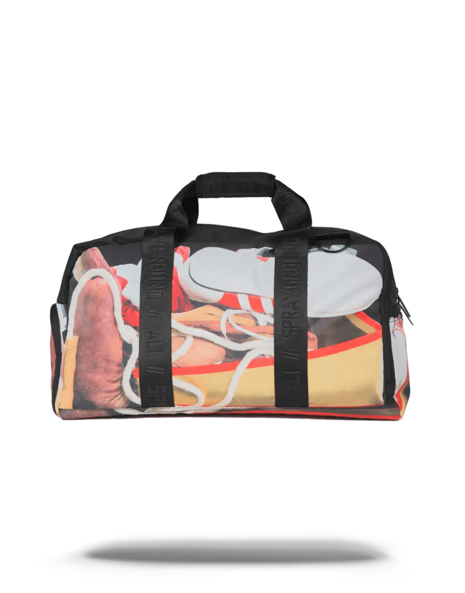 MUHAMMAD ALI STUFFED DUFFLE