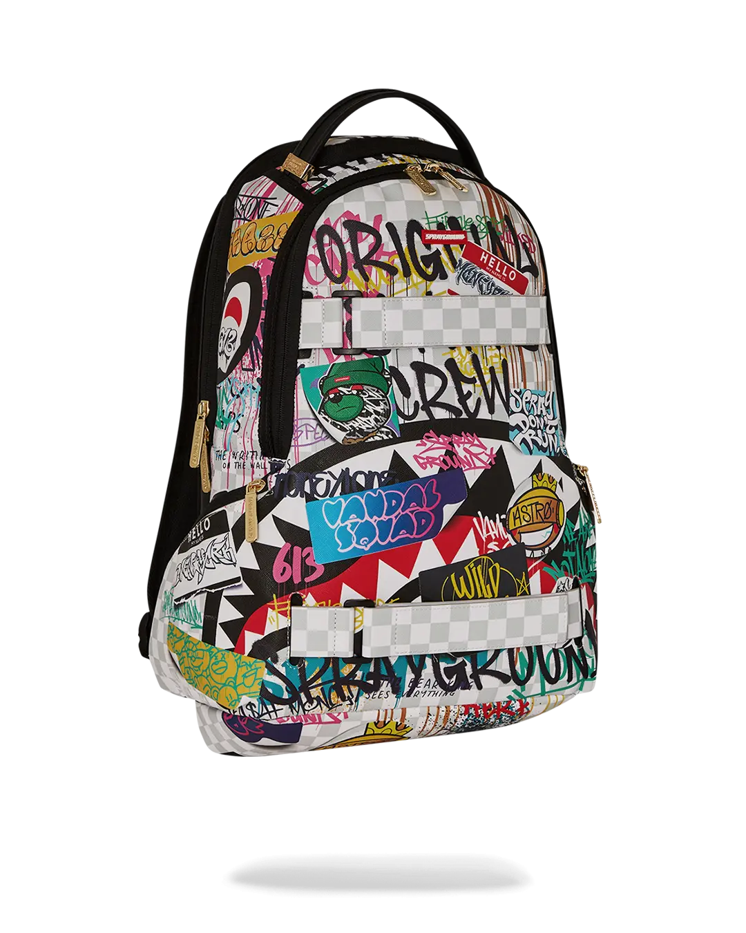 CREATE ANOTHER DAY SKATEBOARD-STRAP BACKPACK - Image 3