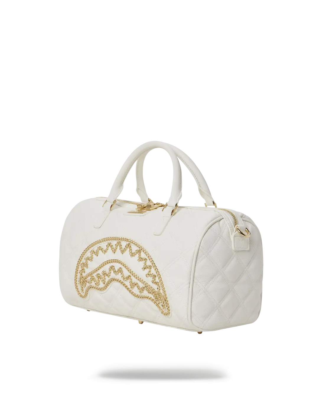 RIVIERA LE BLANC GOLD CHAIN SHARK MINI DUFFLE - Image 5