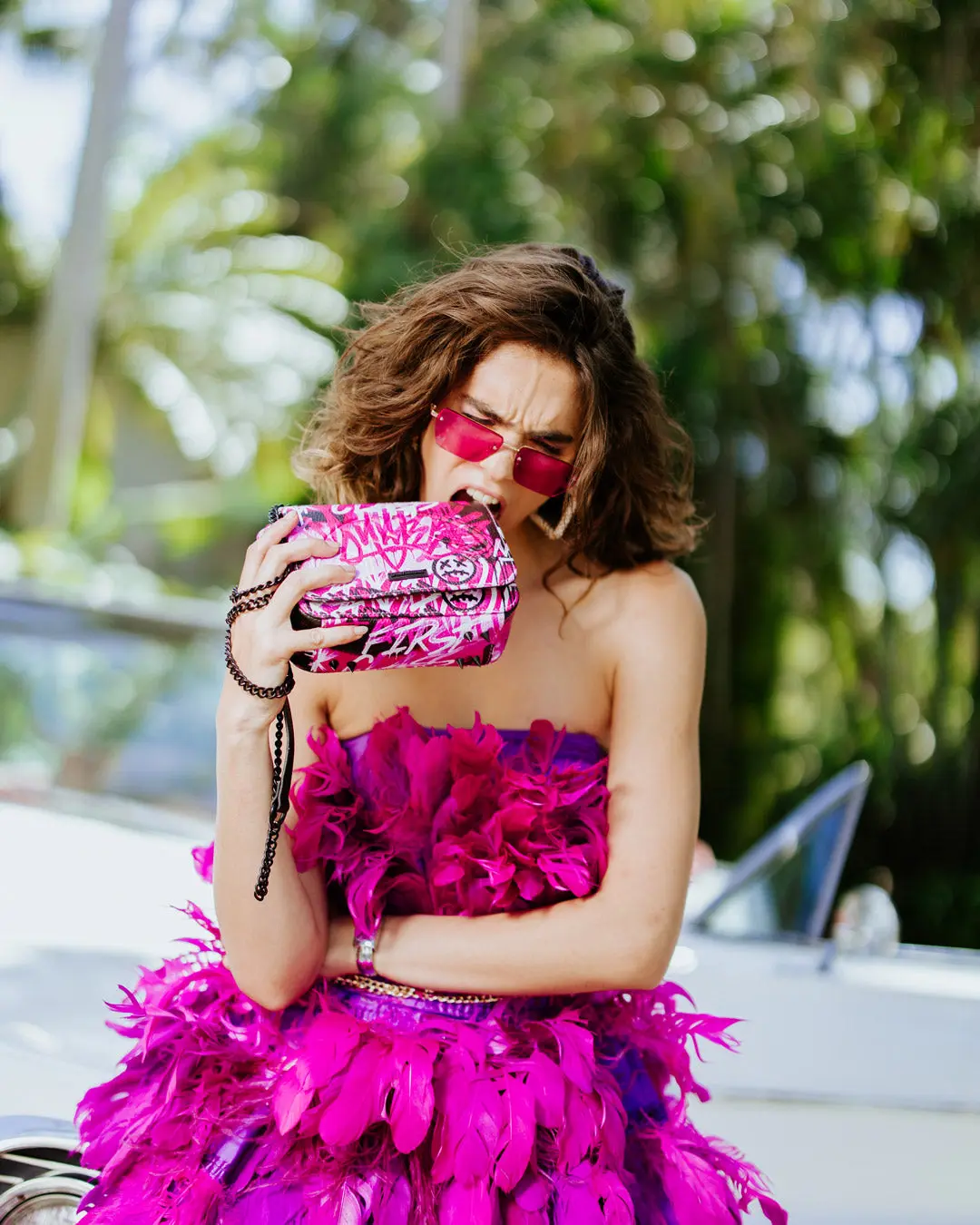 AFTERGLOW SKYGLOW SHARK HANDBAG - Image 2