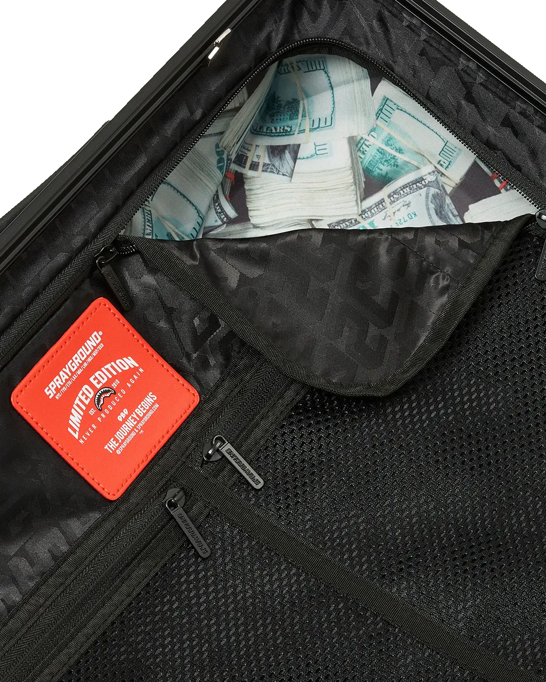 SHARKS IN PARIS BLUR EFFECT CARRY-ON LUGGAGE - Image 15