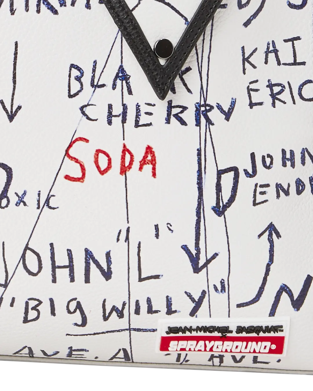 OFFICIAL BASQUIAT UNTITLED (CHEESE POPCORN) 1983 SLING MESSENGER - Image 10