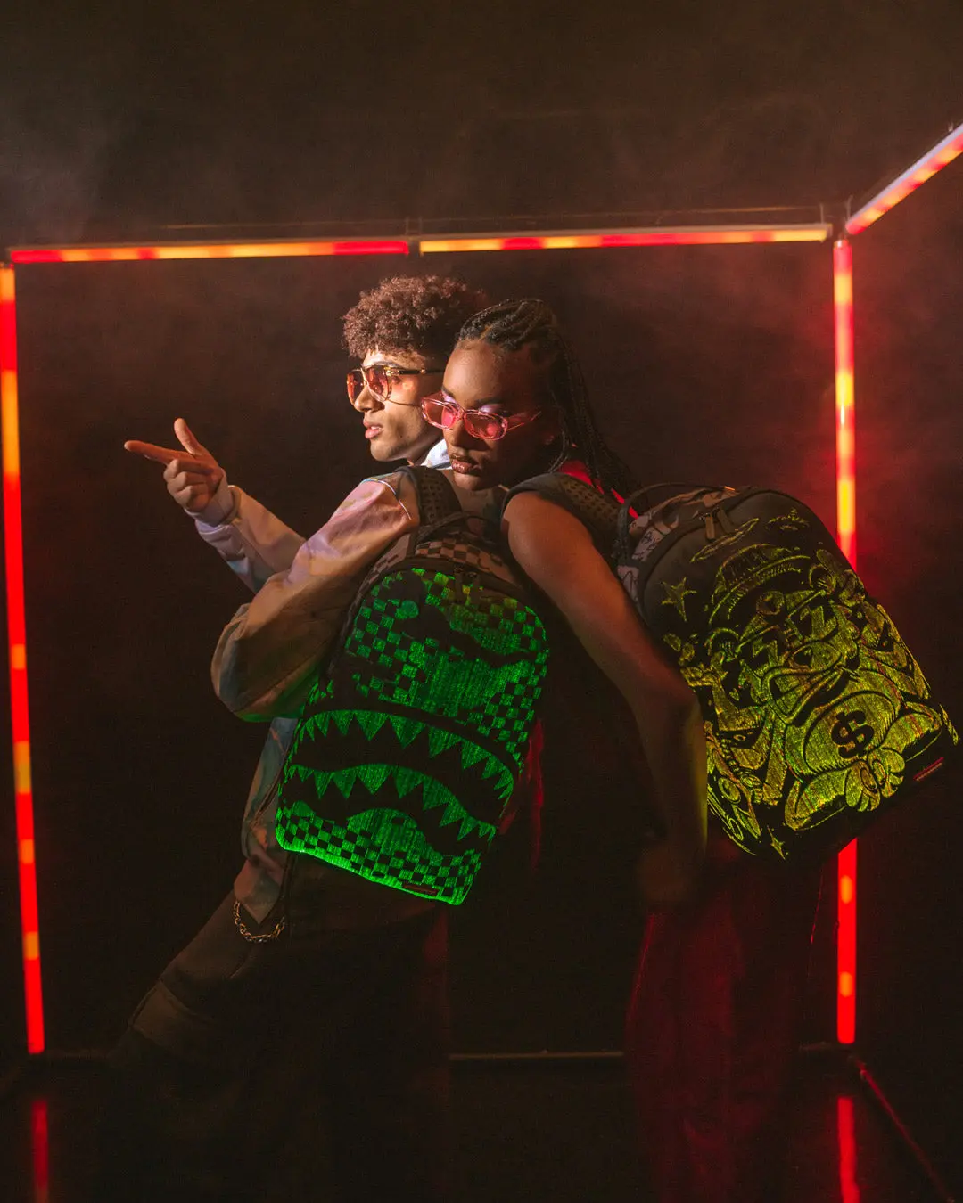 FIBER OPTICS 3AM THE PARTY NEVER STOPS BACKPACK - Image 24