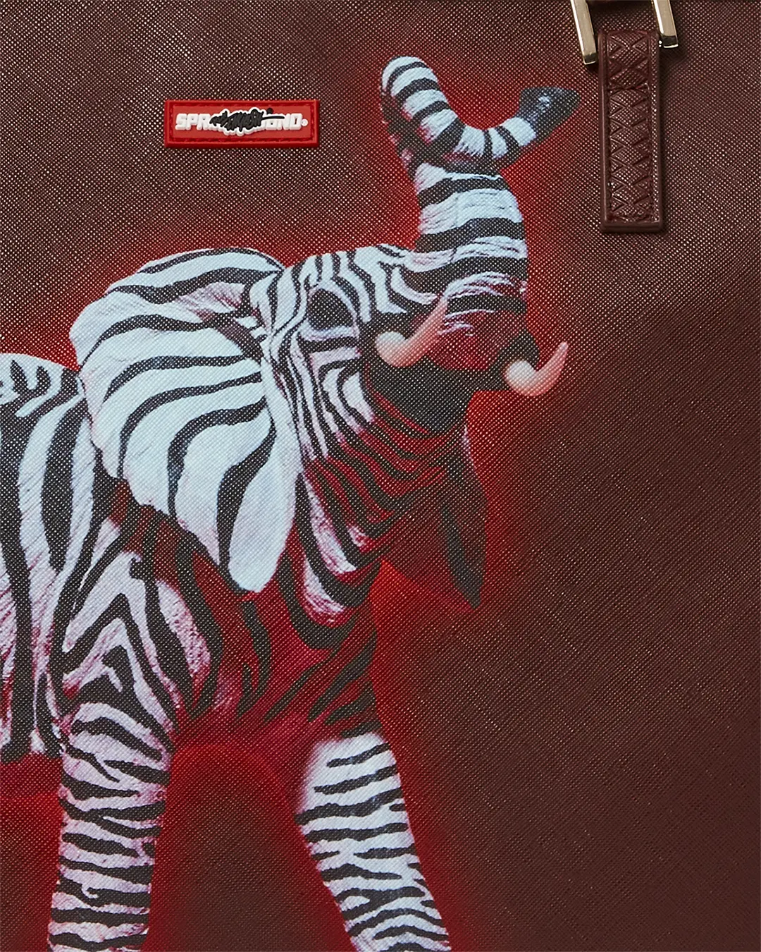 ZEBRA ELEPHANT RON ENGLISH COLLAB TOTE - Image 10