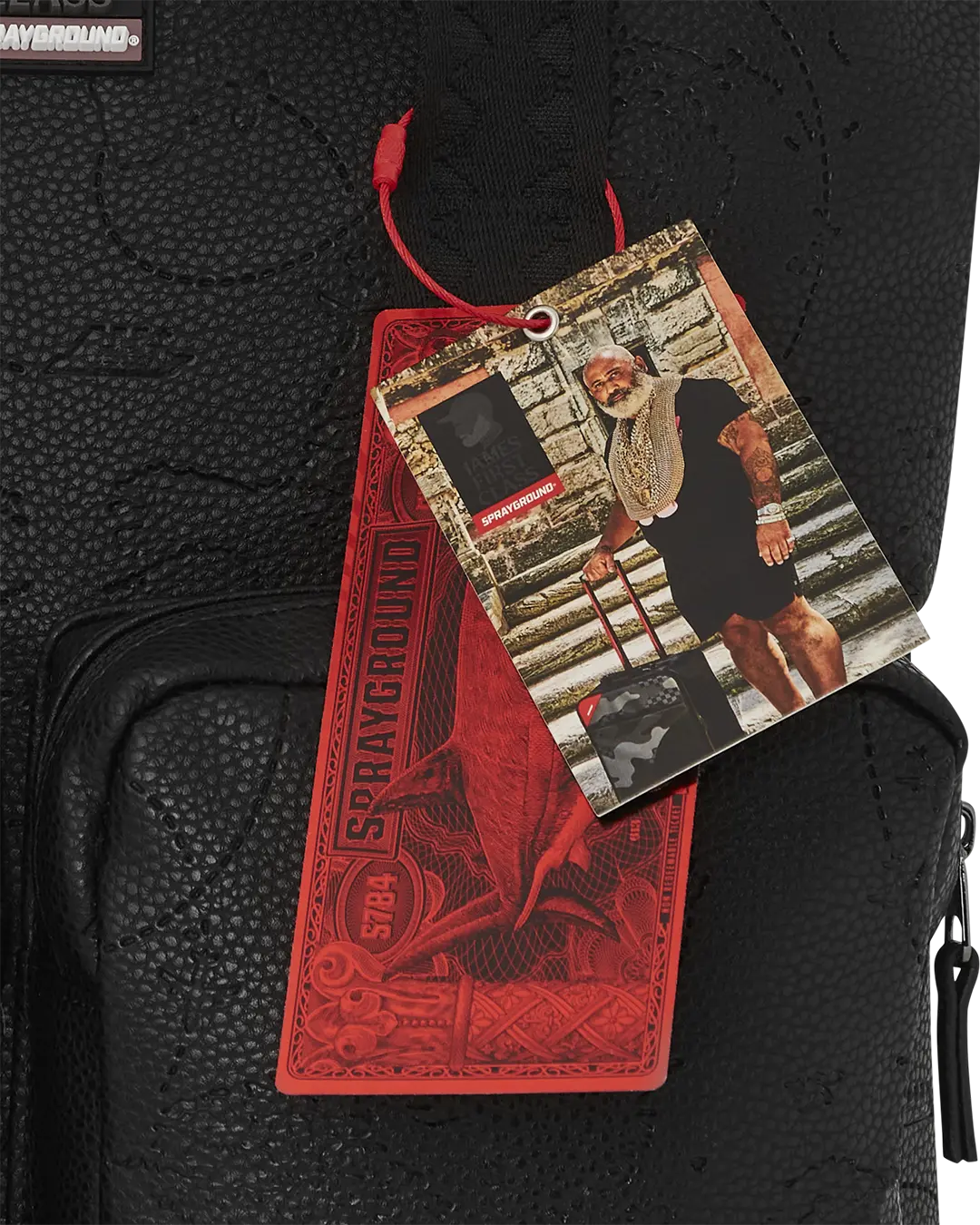 JAMES FIRST CLASS TYCOON TRAVELER CROSSOVER MESSENGER BAG - Image 16