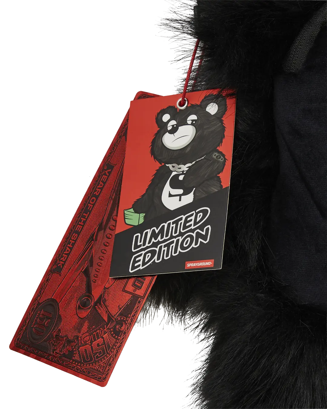 FURZILLA SHARK (NIGHT) BEAR CUB CROSSBODY - Image 8