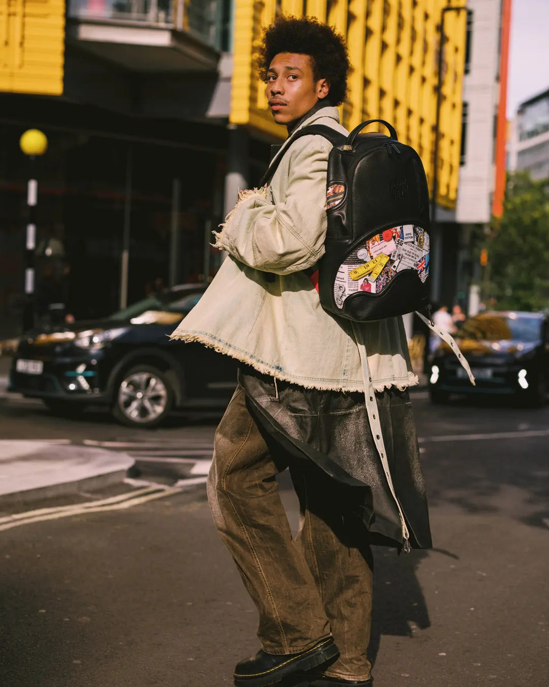 LONDON FASHION WEEK MOODBOARD MONTAGE BACKPACK - Image 4