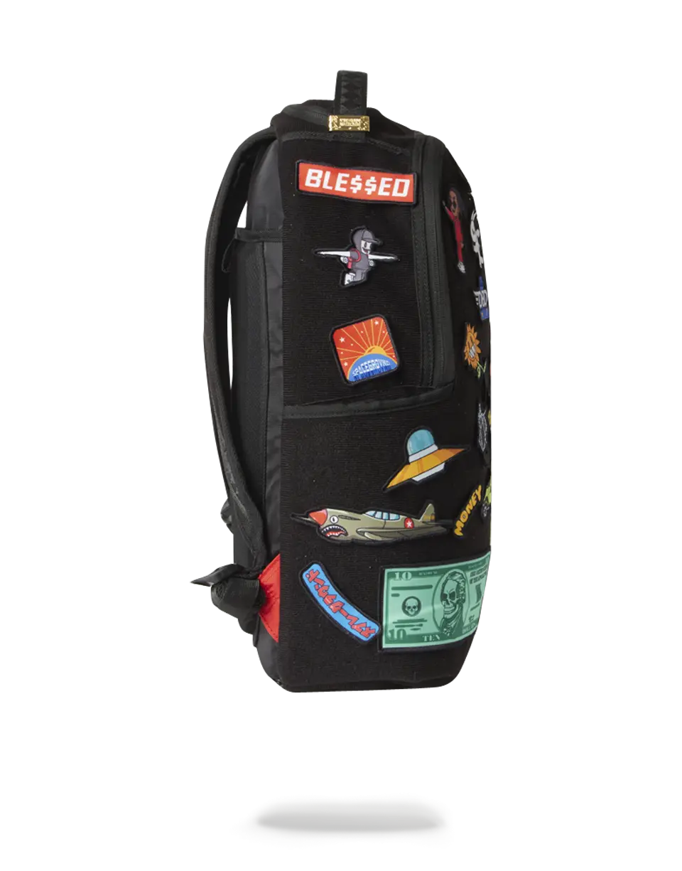 THE 32 REMOVABLE PATCHES VELCRO BACKPACK - Image 7