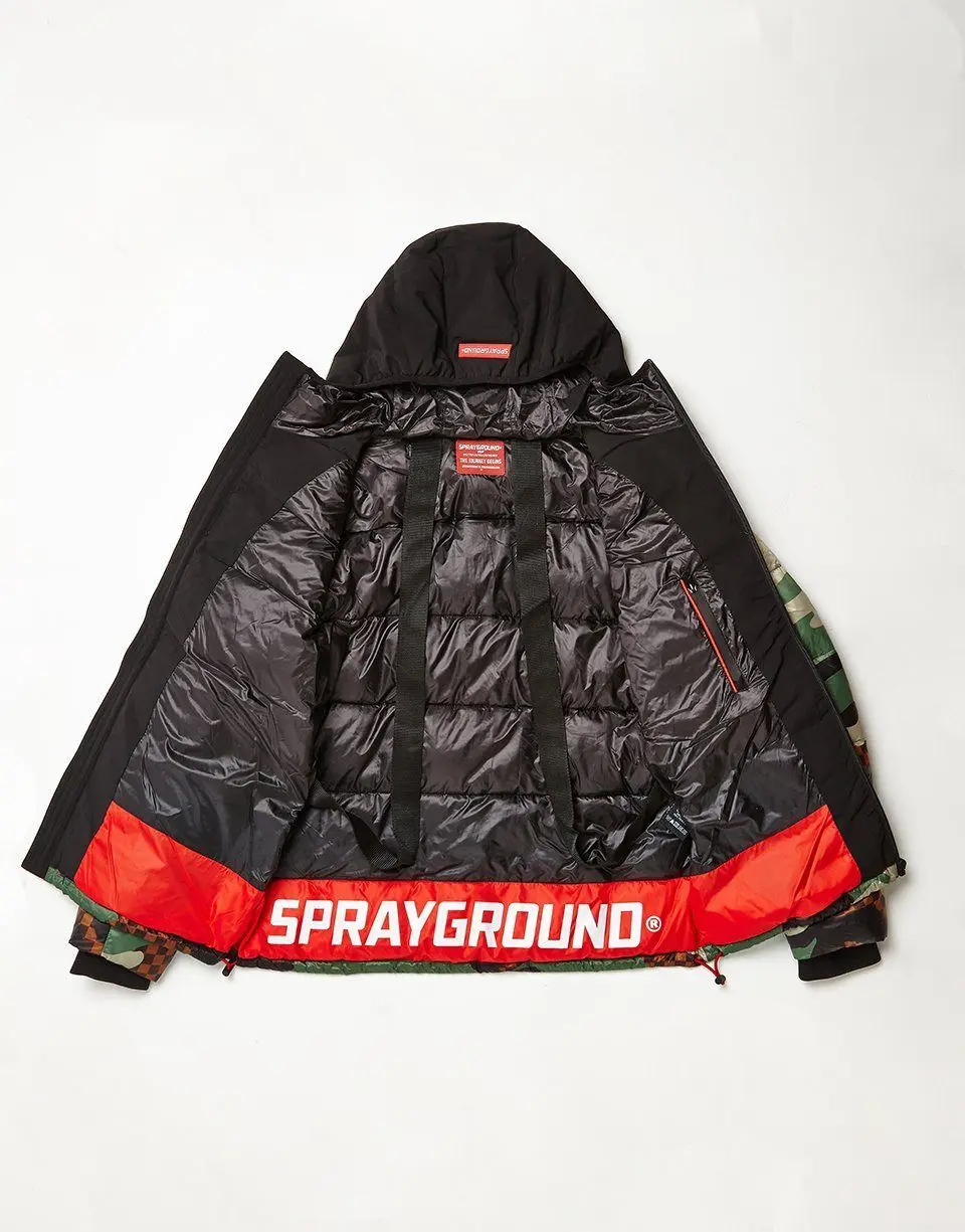 CAMO CHECKERED PUFFER - Image 4