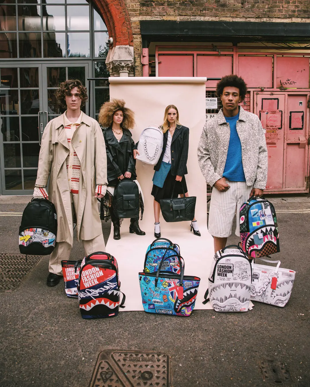LONDON FASHION WEEK MOODBOARD MONTAGE BACKPACK - Image 6