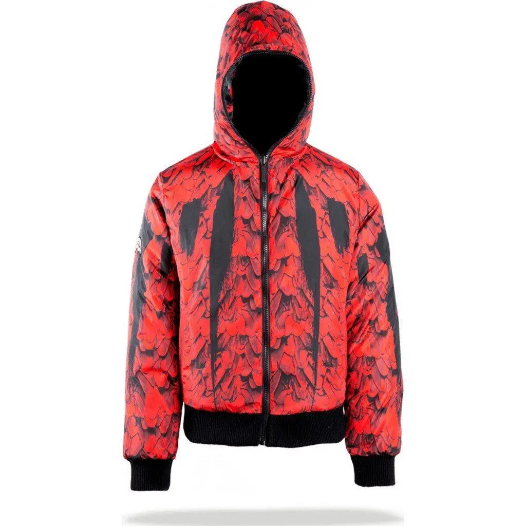 WARRIOR WINGS REVERSIBLE DOWN COAT MENS - Image 2