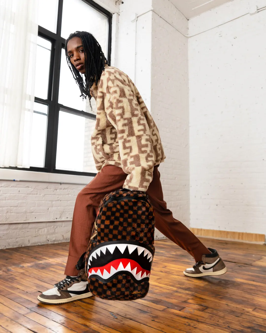 FURRR SHARKS IN PARIS BACKPACK (DLXV) - Image 8