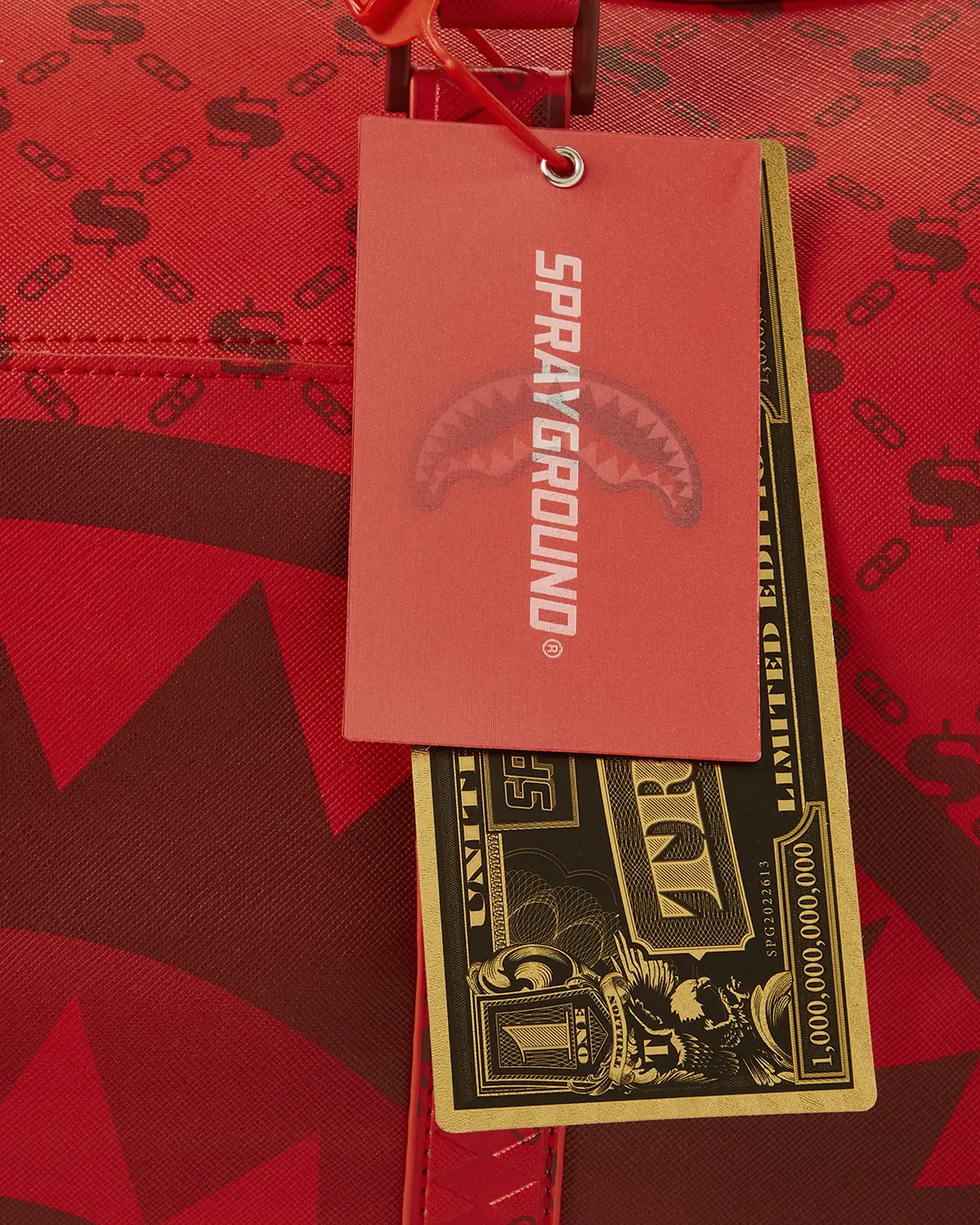 MONEY PATTERN BRICK DUFFLE - Image 13