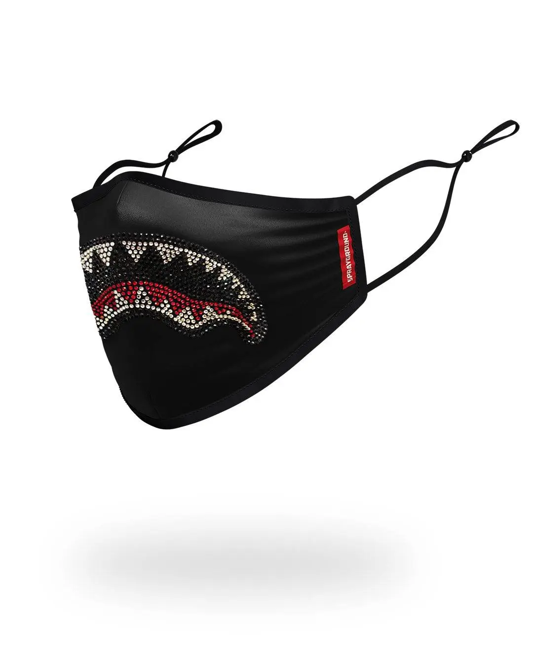 ADULT TRINITY SHARK FORM FITTING FACE MASK - Image 4