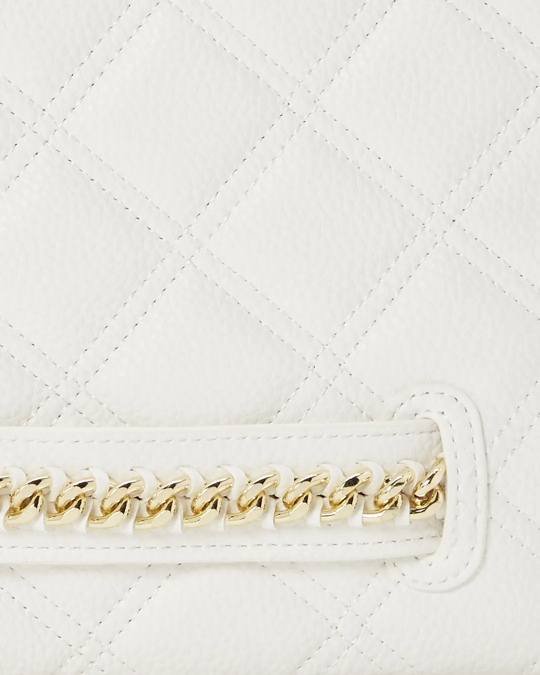 RIVIERA LE BLANC GOLD CHAIN SHARK CROSSOVER CLUTCH - Image 7