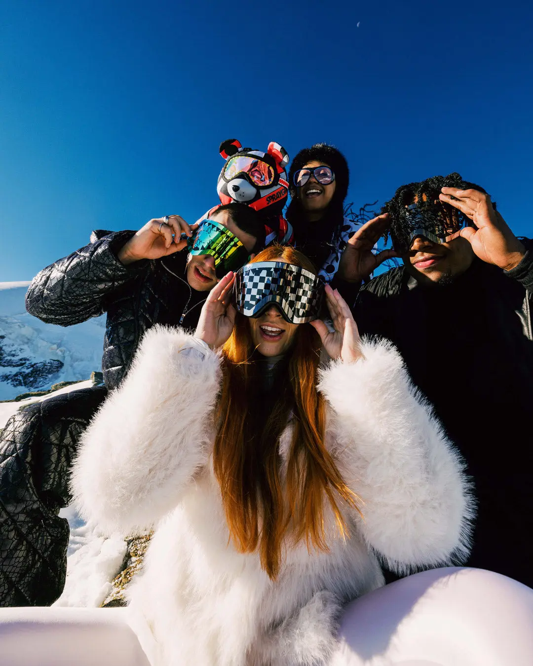 THE STREET MOUNTAIN SKI GOGGLES (INTERCHANGEABLE 3 LENSES) - Image 2