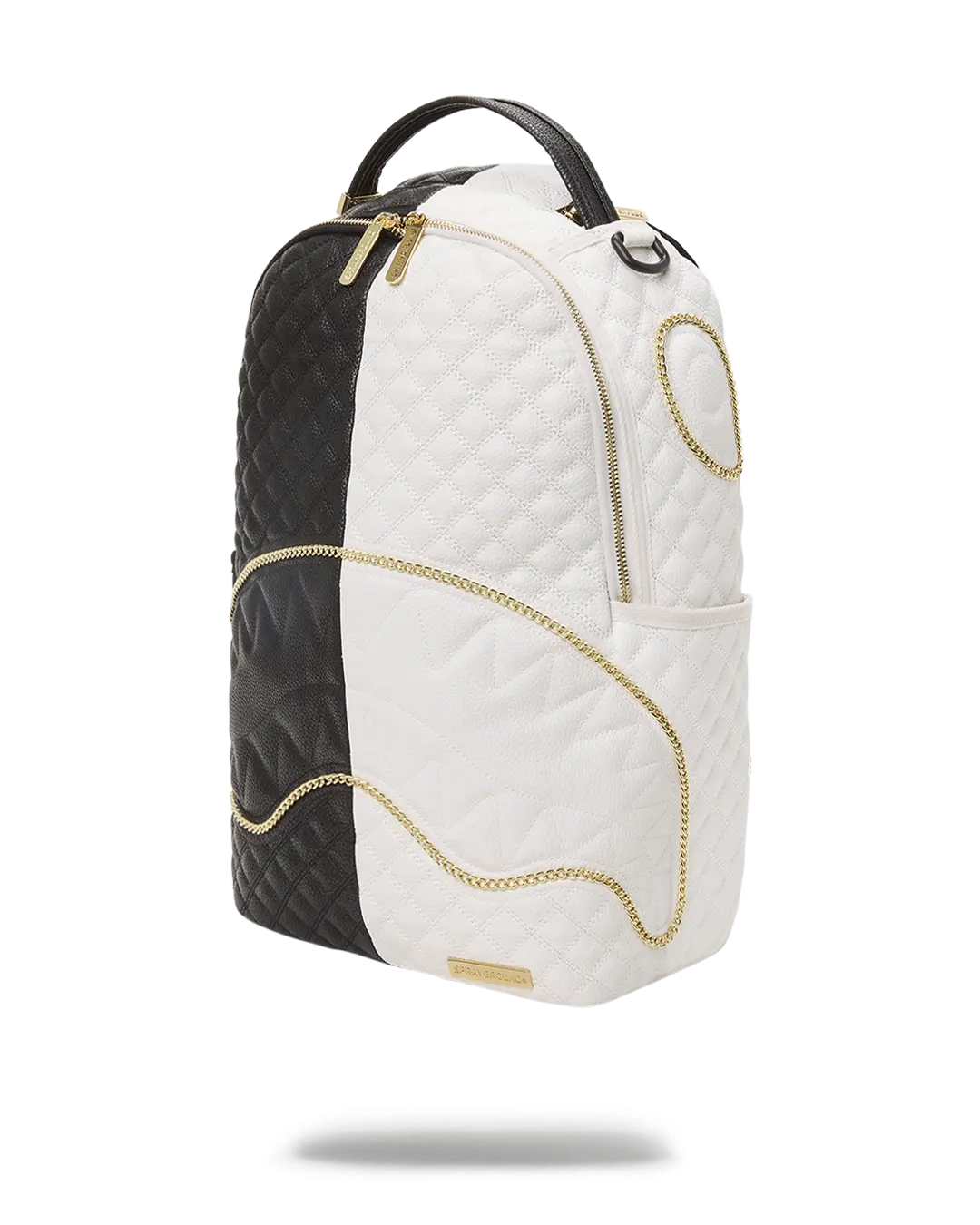 LEVELED UP SPLIT QUILT SHARK BACKPACK (DLXV) - Image 7