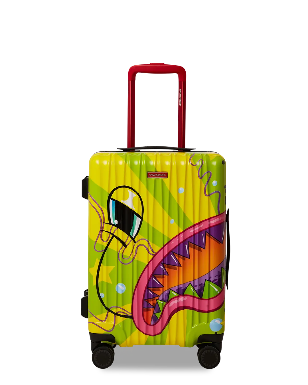 SLIME DIME SHARKNAUTICS HARDSHELL CARRY-ON LUGGAGE - Image 3